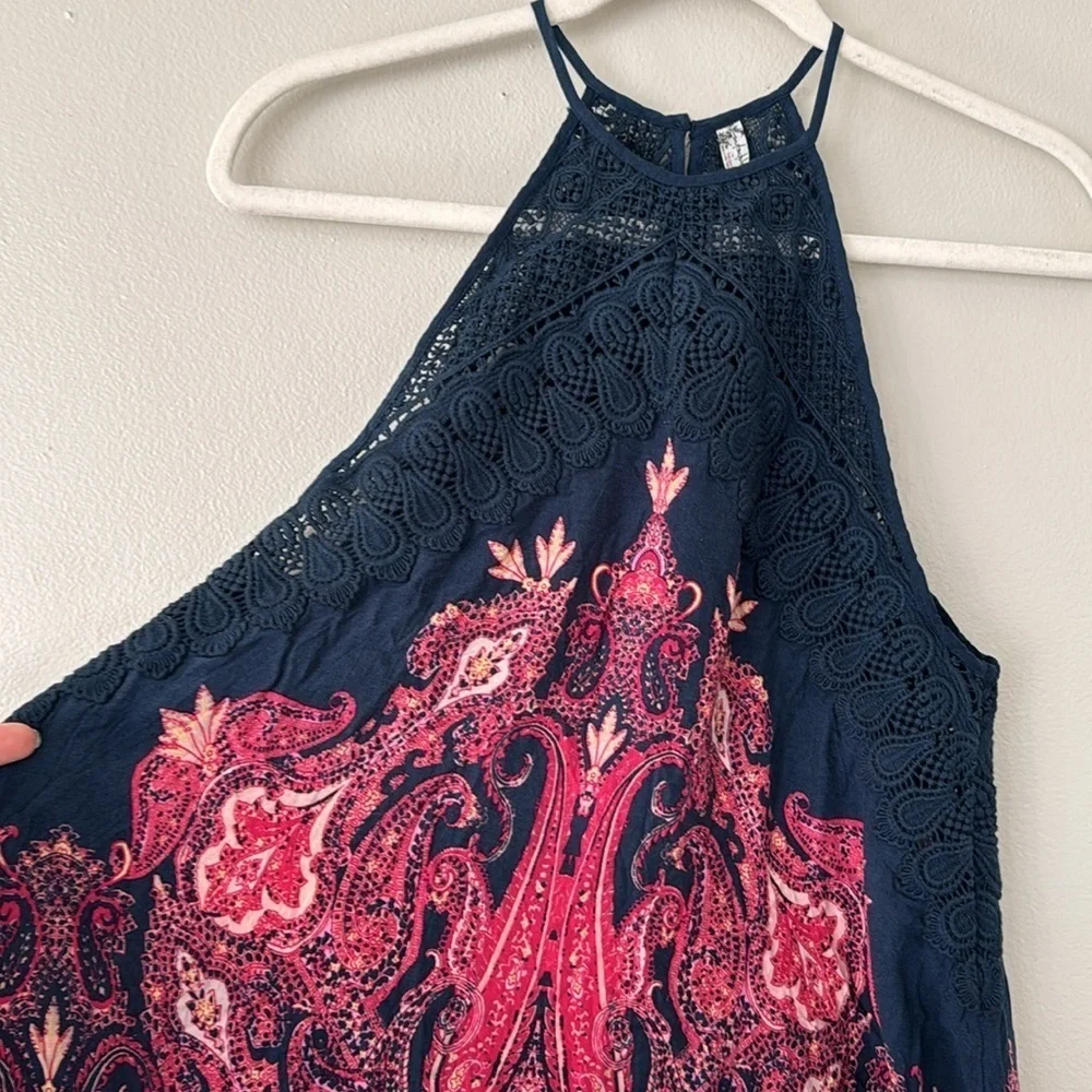 Free People Shea Printed Mini Dress